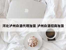 河北泸州白酒代理加盟 泸州白酒招商加盟