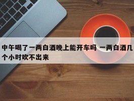 中午喝了一两白酒晚上能开车吗 一两白酒几个小时吹不出来